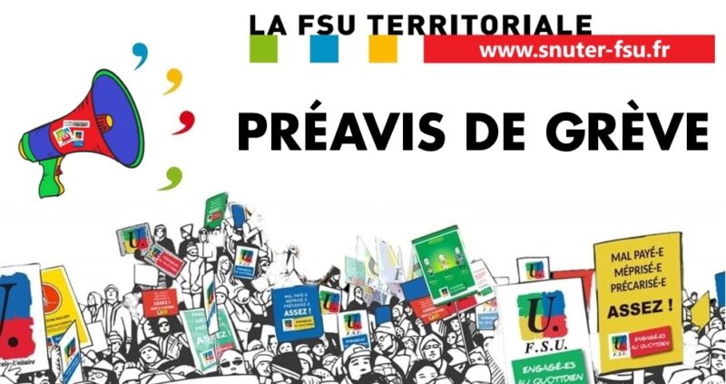 Préavis de Grève National du 1er au 20 décembre 2024                     NON aux 3 jours de carence dans la Fonction Publique NON à la diminution de l’indemnisation des jours d’arrêt maladie                                                                                          NON au non-versement de la Gipa