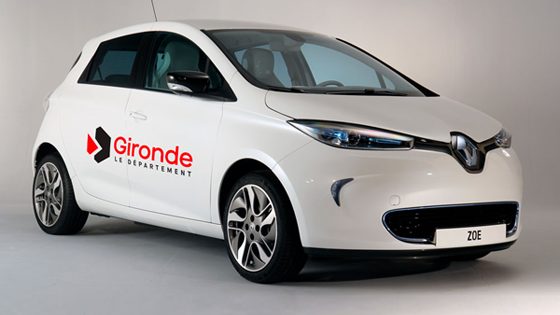 Agents du département de la Gironde utilisateurs des véhicules de service