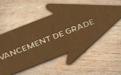 Avancement de grade de la catégorie B